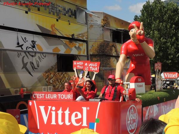 Quelques photos du tour de France à saint Jean de Maurienne par Nicole Prévost