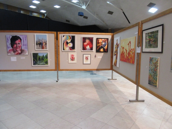 Le Salon des Amis des Arts de Montbard a présenté de bien belles œuvres, variées et superbement présentées