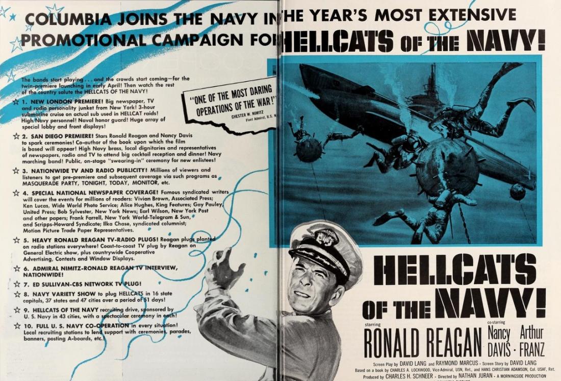 HELLCATS OF THE NAVY box office usa 1957