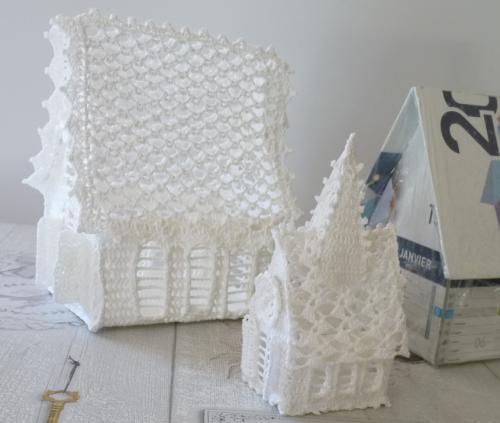 Ma 3ème église pour le village blanc