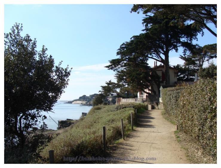 Sentier du littoral à Pornic