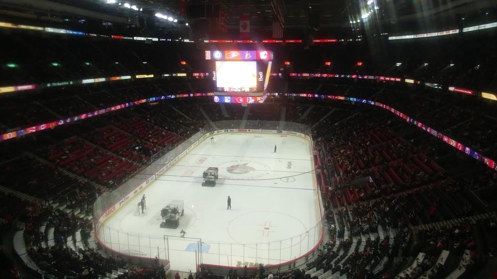 Anaheim Ducks versus Ottawa Senators at Canadian Tire Centre on February 15th 2024