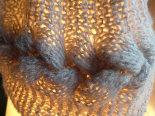 Un chauffe-épaules très doux...