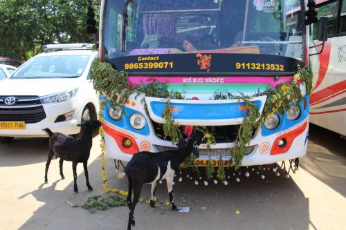 Dans les rues de Mahabalipuram