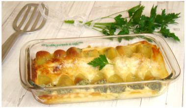 CANNELLONI  AUX ÉPINARDS ET RICOTTA