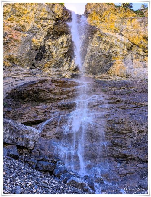 Le lac des Sagnes (Mercantour)