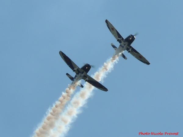 Le meeting aérien de Méribel, vu par Nicole Prévost...