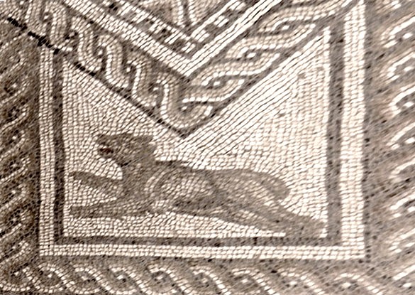 Le village de Grand, dans les Vosges, possède une mosaïque gallo-romaine extraordinaire par sa taille et sa beauté !