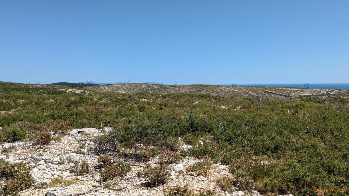 depuis l'aire de Caro (dept 13)