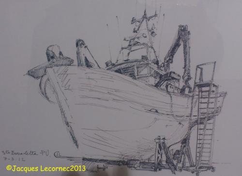 Jacques Lecornec: "Marcher, flâner, dessiner sur la côte catalane"