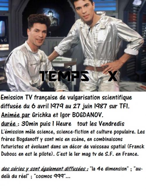 nostalgiques ? 80's l'académie des neuf, temps x