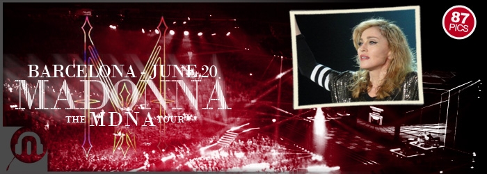 The MDNA Tour - Barcelona - 87 Live Pictures