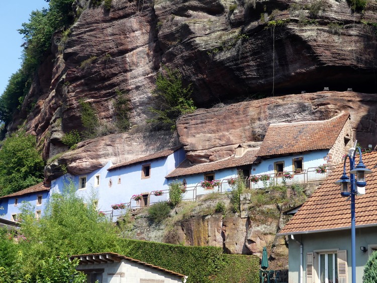 Maisons des rochers