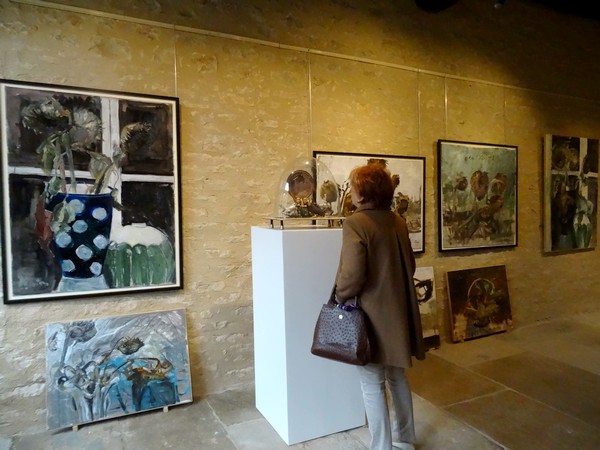 D'autres toiles et installations chez Karin Neumann, en 2017, à Nesle
