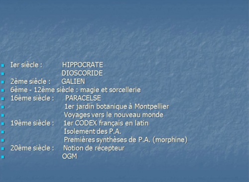 L'évolution du médicament jusqu'à nos jours, une conférence de l'Association Culturelle Châtillonnaise