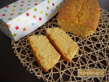 Cake au citron et aux amandes 