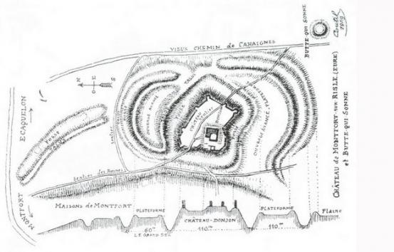 LES REMPARTS DE MONTFORT-SUR-RISLE (Eure)