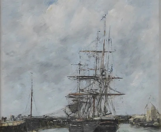 Peinture d'Eugène Boudin