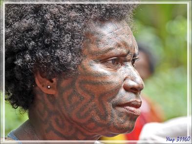 Nous sommes accueillis dans un plantation de sagoutiers où nous assisterons à l'extraction et la manipulation du sagou - Tufi - Maclaren Harbour - Province d'Oro - Papouasie Nouvelle-Guinée