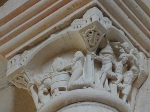 L'église de Gargilesse, les chapiteaux