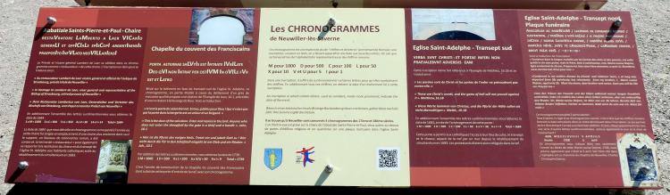 Explication des chronogrammes