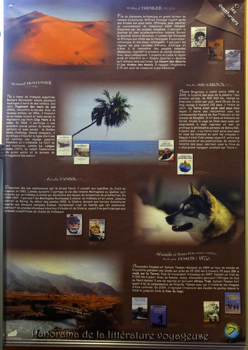 "Panorama de la littérature voyageuse", une exposition à la Bibliothèque Municipale