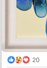 BLOOM TONS BLEUS ET BLANC