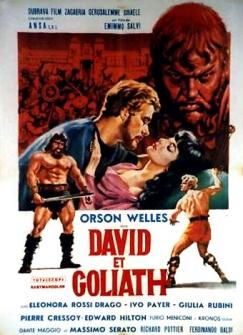 DAVID ET GOLIATH BOX OFFICE FRANCE 1960 