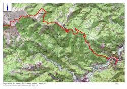 Sur les hauteurs d'une vallée âpre - Le Tour du Vallespir - Etape 1 : Amélie-les-Bains (232 m)-Batère (1.460 m) 21,3 kms.