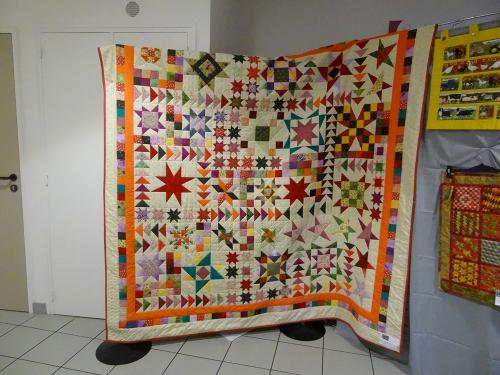 Une très belle exposition de patchwork à la MJC Lucie Aubrac