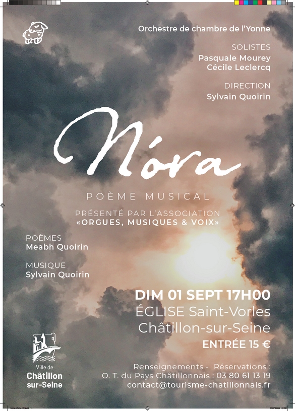 Orgues, Muisique et Voix proposent un concert à l'église Saint-Vorles de Châtillon-sur-Seine