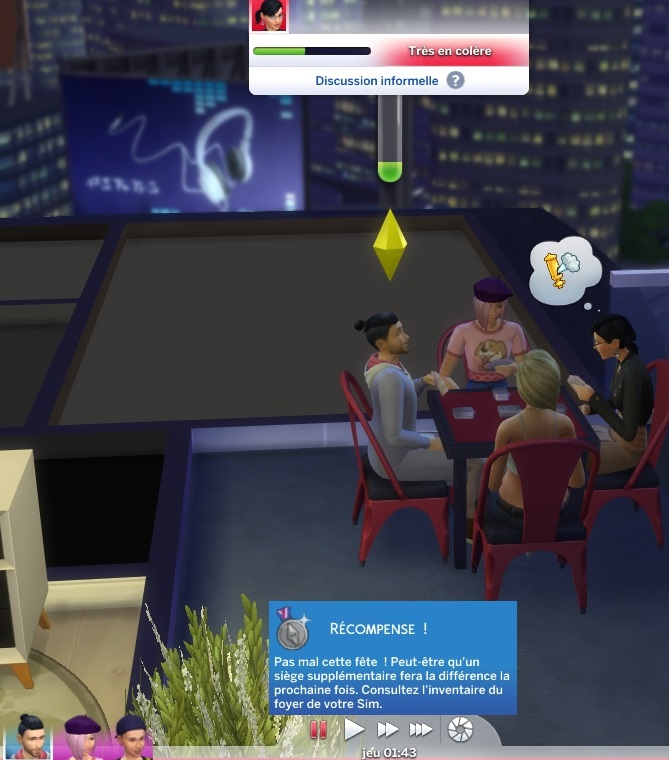 Semaine 2 - Quartier San Myshuno - Foyer Les Légendes du karaoké