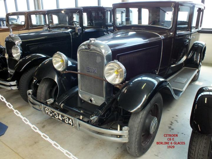 CITROEN AVANT LA TRACTION TYPES AC 6 ET C 6