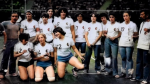 Zerdoumi Meriem née Ouchia 3e à partir de la droite Médaille d'Or aux Jeux Africains 1978