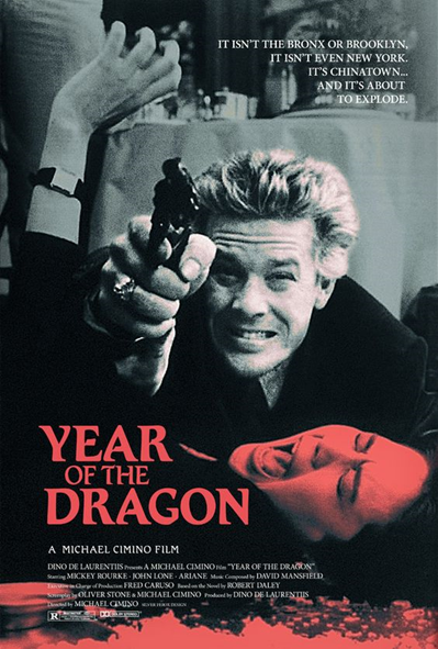 L’année du dragon, Year of the dragon, Michael Cimino, 1985.