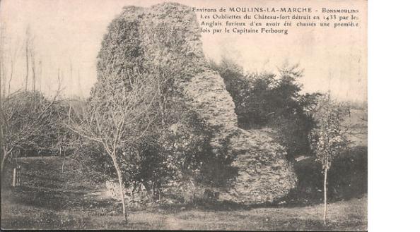 LES REMPARTS DE BONSMOULINS (Orne)