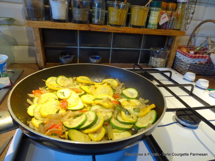 Tarte courgette 