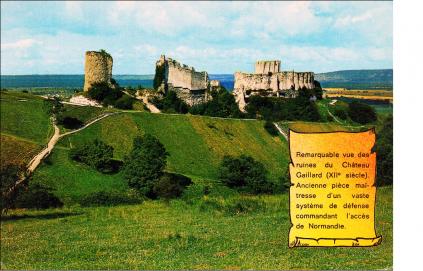 LES REMPARTS DE CHÂTEAU GAILLARD (Eure)