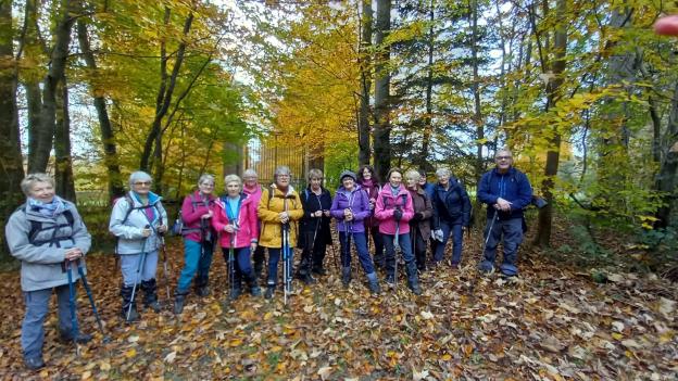 La randonnée du 17 novembre à Hermival-les-Vaux