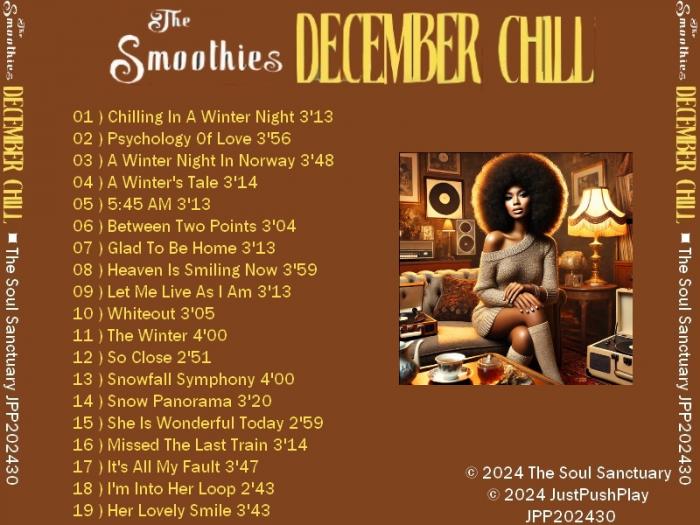 The Smoothies : CD Mp3 320 kbps " December Chill " The Soul Sanctuary Records JPP202430 [ US ]