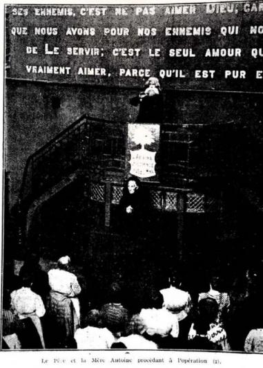 Une visite au Temple Antoine (La Vie Mystérieuse 25 juin 1913)