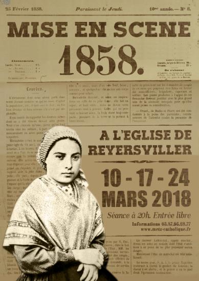 Mise en scène - Lourde 1858