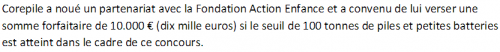 Concours Corepile