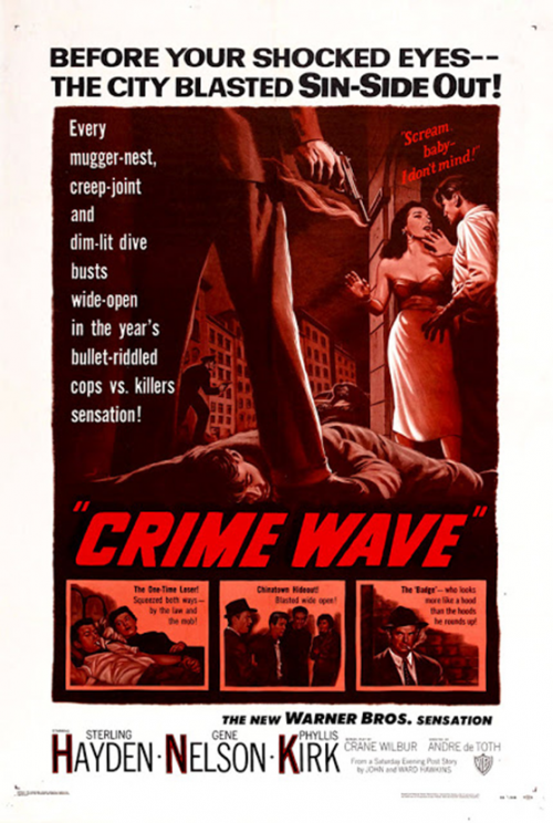 Chasse au gang, Crime wave, André de Toth, 1954