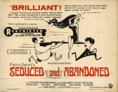 SEDOTTA E ABBANDONATA box office usa 1964