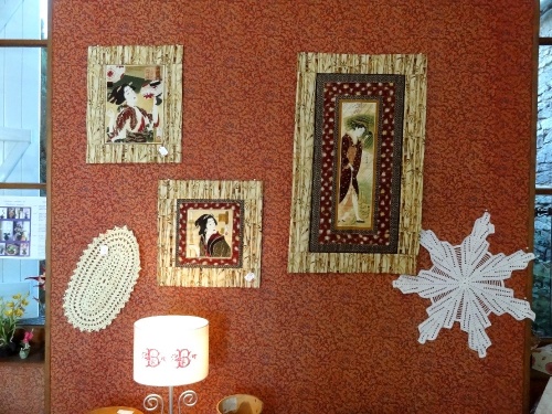 L'exposition 2012 de patchwork et d'artisanat d'art à Meulson