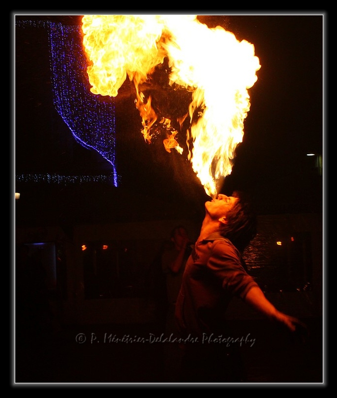 Cracheur de feu...