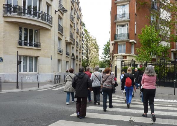 Sur les traces d'Hector Guimard à Auteuil avec Générations 13