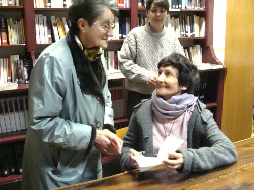 Claude Pujade-Renaud à la Bibliothèque Municipale