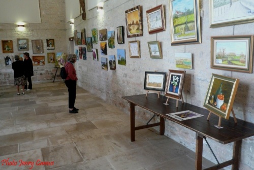Les peintres de la Section Peinture des Amis du Châtillonnais ont exposé à Jully (Yonne)